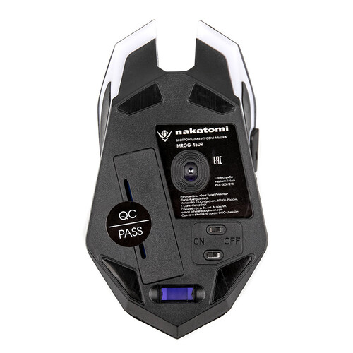 Купить Мышь беспроводная Nakatomi MROG-15UR  черный  9904194. Характеристики, отзывы и цены в Донецке