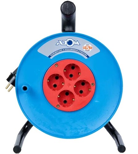 Купить Удлинитель силовой Атлант 40171 оранжевый  5319805. Характеристики, отзывы и цены в Донецке