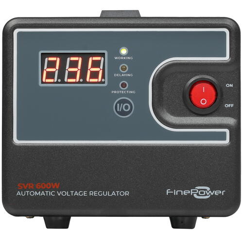 Купить Стабилизатор напряжения FinePower SVR 600W  5419940. Характеристики, отзывы и цены в Донецке