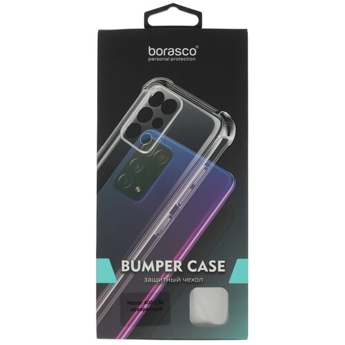 Купить Накладка  BoraSCO Bumper Case для HONOR 400 Lite прозрачный  5628701. Характеристики, отзывы и цены в Донецке