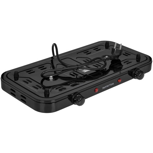 Купить Плита компактная электрическая Willmark HS-215Т черный  8196299. Характеристики, отзывы и цены в Донецке