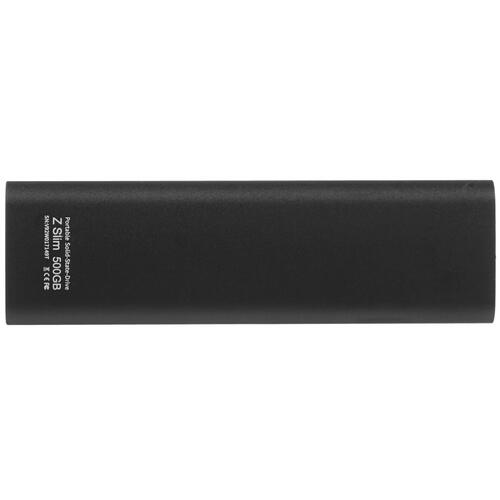Купить 500 ГБ Внешний SSD Netac Z SLIM [NT01ZSLIM-500G-32BK]  9904059. Характеристики, отзывы и цены в Донецке