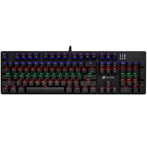 Купить Клавиатура проводная Оклик 990 G2  9299379. Характеристики, отзывы и цены в Донецке