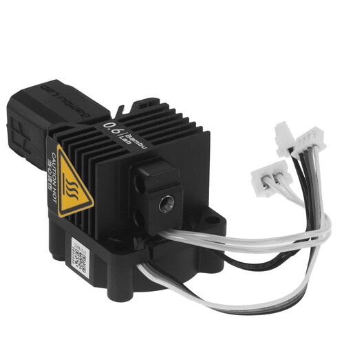 Купить Хотэнд с соплом 0,6 мм из закаленной стали для 3Д принтера Bambu Lab X1C  5638996. Характеристики, отзывы и цены в Донецке