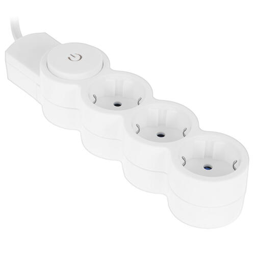 Купить Удлинитель Duwi 32008 3 белый  5081588. Характеристики, отзывы и цены в Донецке