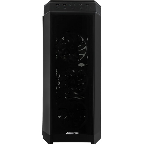 Купить Корпус Chieftec STALLION II [GP-02B-UC-OP] черный  5452862. Характеристики, отзывы и цены в Донецке