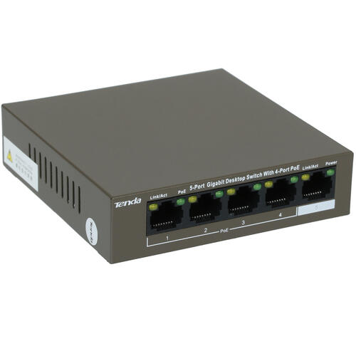 Купить Коммутатор Tenda TEG1105P-4-63W  4856778. Характеристики, отзывы и цены в Донецке