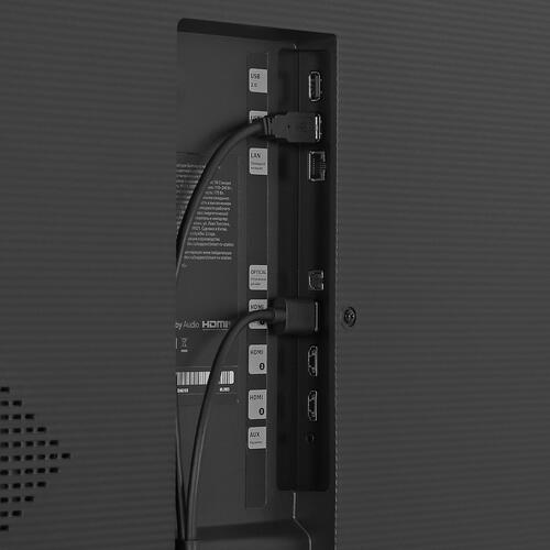 Купить 65" (164 см) Телевизор Яндекс ТВ Станция Про YNDX-00102К черный  9085572. Характеристики, отзывы и цены в Донецке
