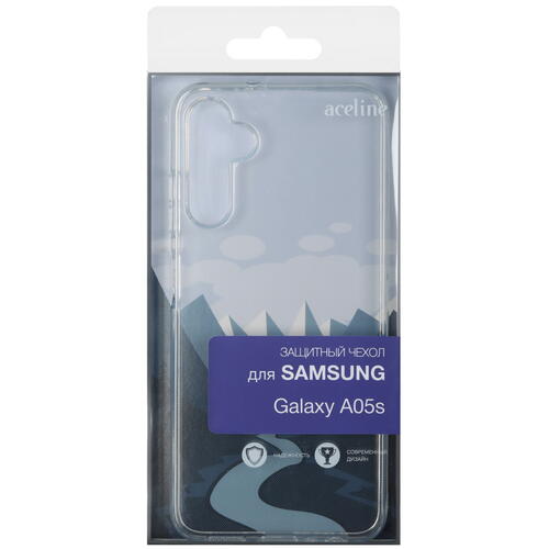 Купить Накладка  Aceline Silicone для Samsung Galaxy A05s прозрачный  5437400. Характеристики, отзывы и цены в Донецке
