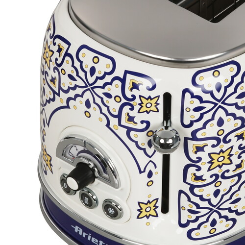 Купить Тостер Ariete 00C01551CAR0 Capri белый  9267726. Характеристики, отзывы и цены в Донецке