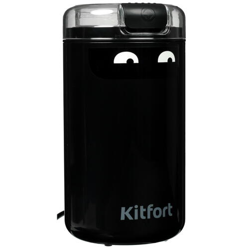 Купить Кофемолка электрическая Kitfort КТ-7116 черный  9965048. Характеристики, отзывы и цены в Донецке