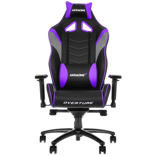 Купить Кресло игровое AKRacing OVERTURE фиолетовый  1175420. Характеристики, отзывы и цены в Донецке