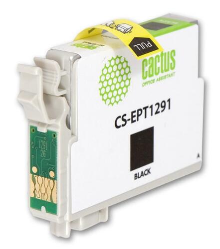 Купить Картридж Cactus CS-EPT1291 черный  7930606. Характеристики, отзывы и цены в Донецке