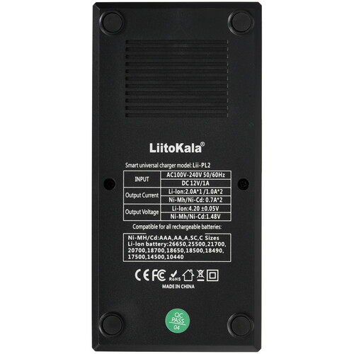 Купить Зарядное устройство LiitoKala Lii-PL2 EU+Carcable  9212321. Характеристики, отзывы и цены в Донецке