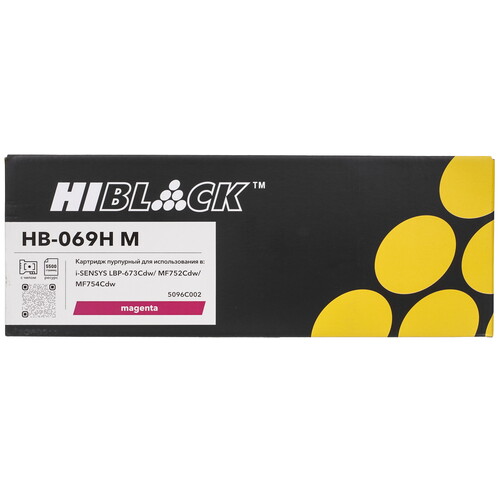 Купить Картридж лазерный Hi-Black HB-069H M пурпурный, с чипом  9263791. Характеристики, отзывы и цены в Донецке