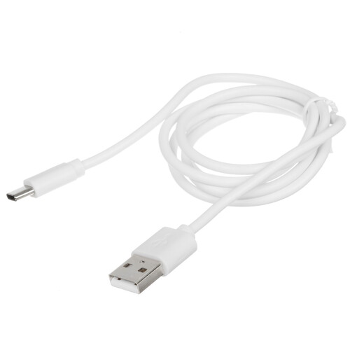 Купить Кабель круглый Aceline USB Type-C - USB 2.0 Type-A белый 1 м  9086556. Характеристики, отзывы и цены в Донецке
