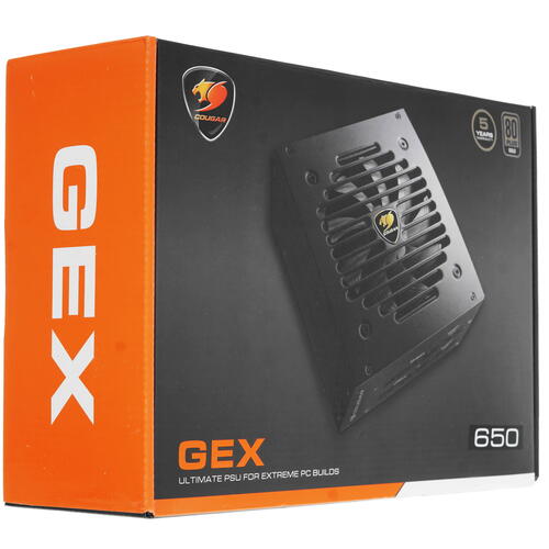 Купить Блок питания Cougar GEX650  4724553. Характеристики, отзывы и цены в Донецке