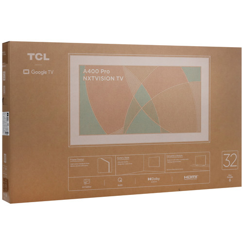 Купить 32" (81 см) Телевизор TCL 32A400 Pro бежевый  9357692. Характеристики, отзывы и цены в Донецке