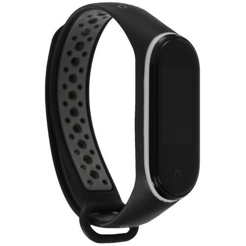 Купить Ремешок Aceline для Xiaomi Mi Smart Band 3/ 4 черный/серый  4847443. Характеристики, отзывы и цены в Донецке