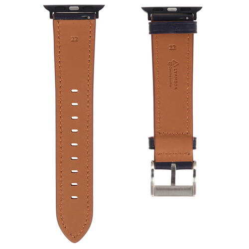 Купить Ремешок Lyambda для Apple Watch 38/ 40/ 41mm синий  9252299. Характеристики, отзывы и цены в Донецке