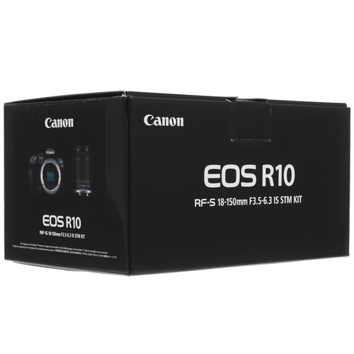 Купить Беззеркальный фотоаппарат Canon EOS R10 Kit 18-150mm черный  5068875. Характеристики, отзывы и цены в Донецке