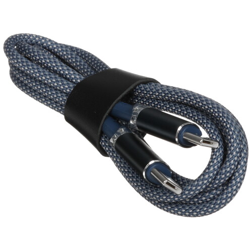 Купить Кабель круглый VLP USB Type-C - USB Type-C синий 1.2 м  5466282. Характеристики, отзывы и цены в Донецке