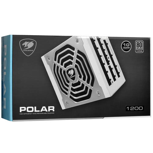 Купить Блок питания Cougar POLAR 1200  5003841. Характеристики, отзывы и цены в Донецке
