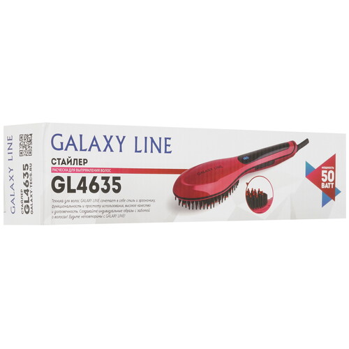 Купить Расческа-выпрямитель Galaxy LINE GL 4635  5360587. Характеристики, отзывы и цены в Донецке
