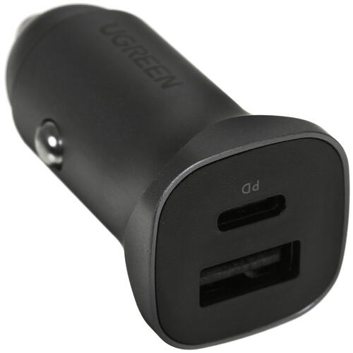 Купить Автомобильное ЗУ Ugreen CD130 серый  4777108. Характеристики, отзывы и цены в Донецке