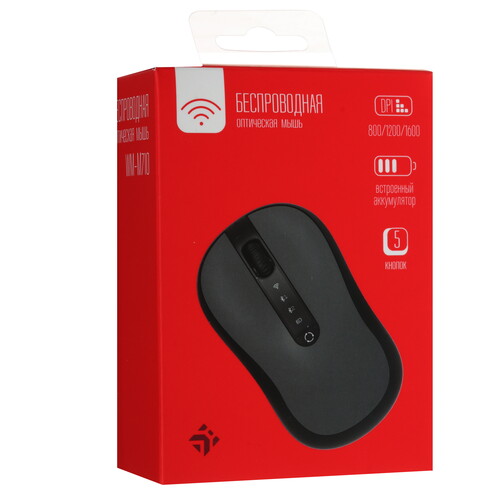 Купить Мышь беспроводная DEXP WM-M710  серый  5458344. Характеристики, отзывы и цены в Донецке