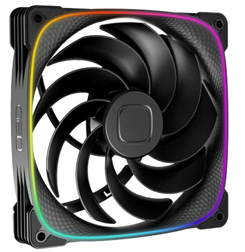 Купить Вентилятор Geometric Future Squama 2503B Single Pack [1F2503B112001] черный  5615558. Характеристики, отзывы и цены в Донецке