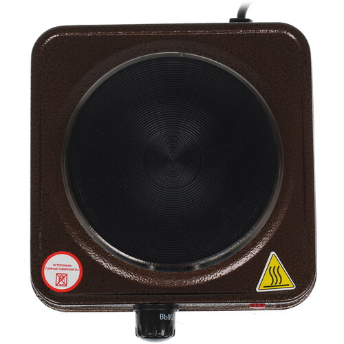 Купить Плита компактная электрическая Аксинья КС-006 коричневый  7999619. Характеристики, отзывы и цены в Донецке