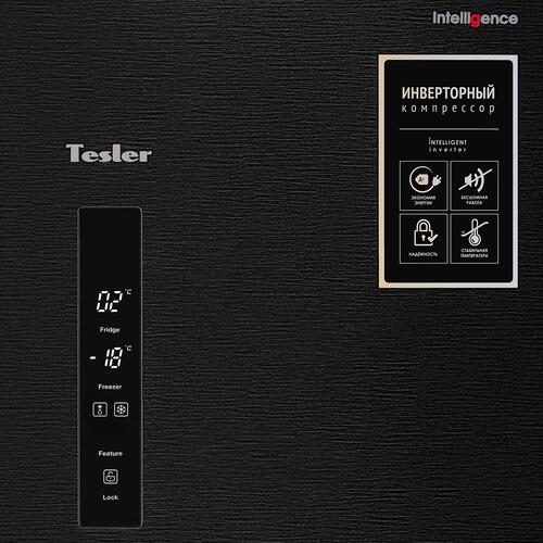 Купить Холодильник многодверный   Tesler RCD-482I (2024) черный  9057389. Характеристики, отзывы и цены в Донецке