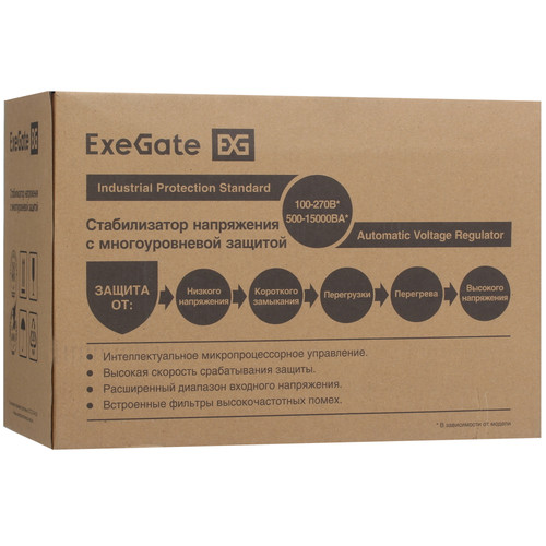 Купить Стабилизатор напряжения ExeGate Expert AS-1500  5422967. Характеристики, отзывы и цены в Донецке