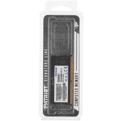 Купить Оперативная память SODIMM Patriot Signature [PSD58G560041S] 8 ГБ  5094789. Характеристики, отзывы и цены в Донецке