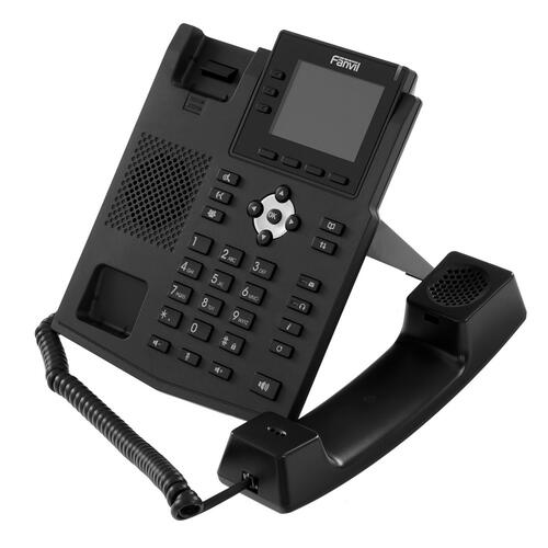 Купить Телефон VoIP Fanvil X3U Pro черный  9983641. Характеристики, отзывы и цены в Донецке