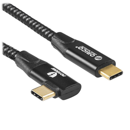 Купить Кабель круглый ORICO USB Type-C - USB Type-C черный 0.5 м  5479120. Характеристики, отзывы и цены в Донецке