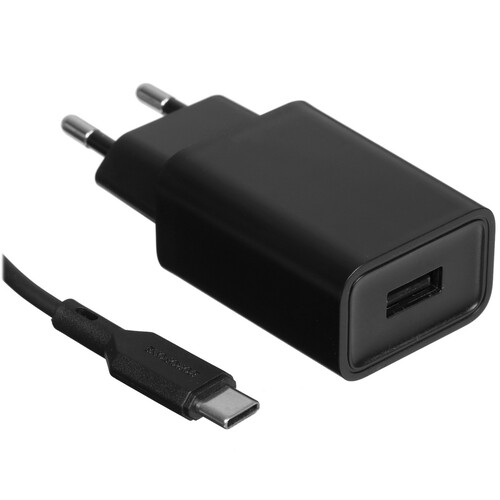 Купить Сетевое зарядное устройство Borofone BA68A черный  5474860. Характеристики, отзывы и цены в Донецке
