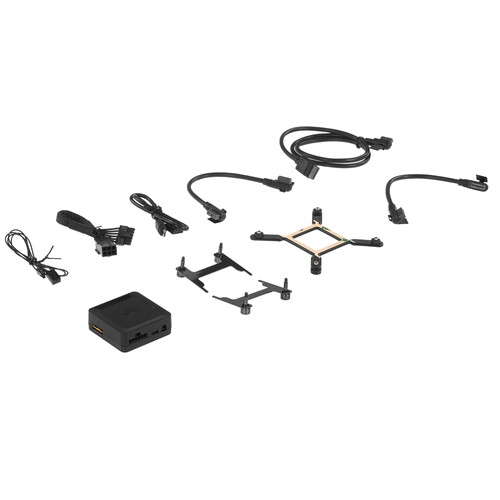 Купить Система охлаждения Corsair iCUE LINK TITAN 240 RX LCD черная  9269903. Характеристики, отзывы и цены в Донецке