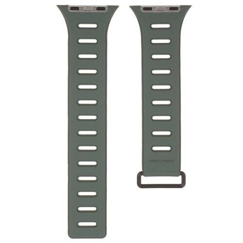 Купить Ремешок Native Union для Apple Watch 42/ 44/ 45/ 49mm зеленый/серый  9240504. Характеристики, отзывы и цены в Донецке