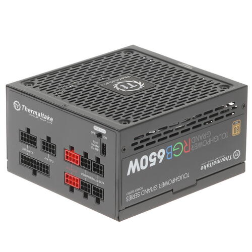 Купить Блок питания Thermaltake Toughpower Grand RGB Sync Edition 650W [PS-TPG-0650FPCGEU-S] черный  1298082. Характеристики, отзывы и цены в Донецке