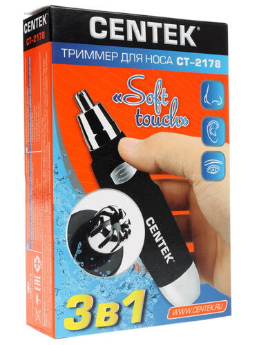 Купить Триммер Centek CT-2178 черный/серебристый  1110978. Характеристики, отзывы и цены в Донецке