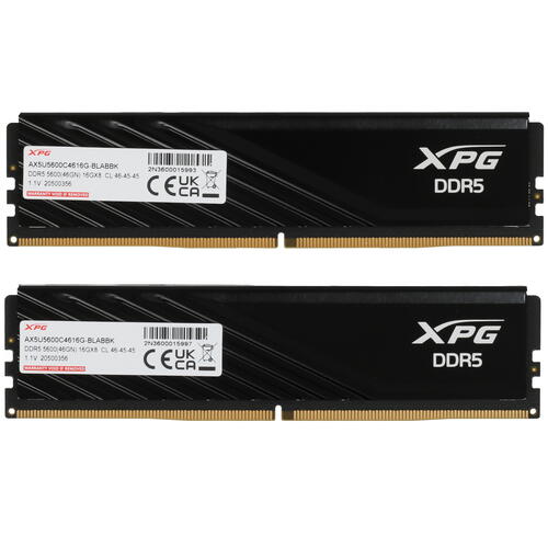 Купить Оперативная память ADATA XPG Lancer Blade [AX5U5600C4616G-DTLABBK] 32 ГБ  5429745. Характеристики, отзывы и цены в Донецке