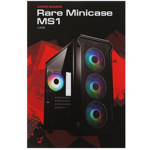 Купить Корпус ARDOR GAMING Rare Minicase MS1  черный  5083816. Характеристики, отзывы и цены в Донецке
