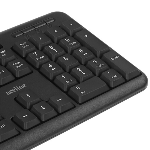 Купить Клавиатура проводная Aceline K-503BU  5621617. Характеристики, отзывы и цены в Донецке
