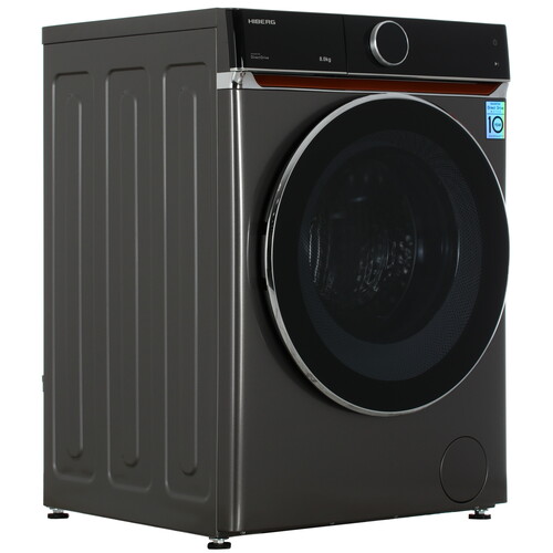 Купить Стиральная машина HIBERG i-DDQ10 - 814 Sd серый  9238387. Характеристики, отзывы и цены в Донецке