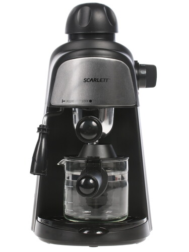 Купить Кофеварка рожковая Scarlett SC-037 черный  0179789. Характеристики, отзывы и цены в Донецке
