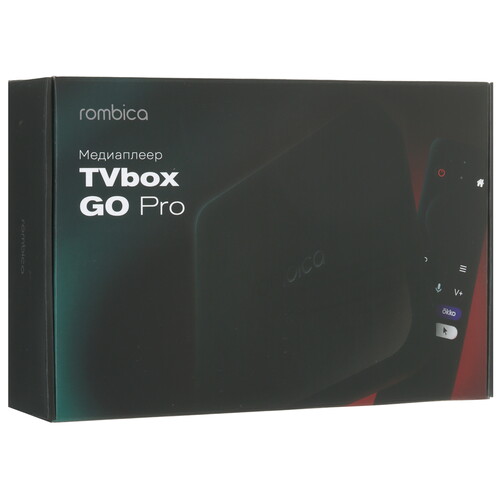 Купить Медиаплеер Rombica TVbox GO Pro  5437064. Характеристики, отзывы и цены в Донецке