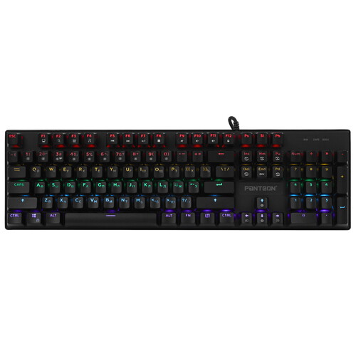 Купить Клавиатура проводная Panteon T14 BS HS  5603541. Характеристики, отзывы и цены в Донецке
