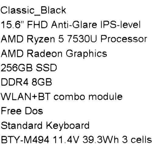 Купить 15.6" Ноутбук MSI Modern 15 B7M-245XRU черный  5418559. Характеристики, отзывы и цены в Донецке
